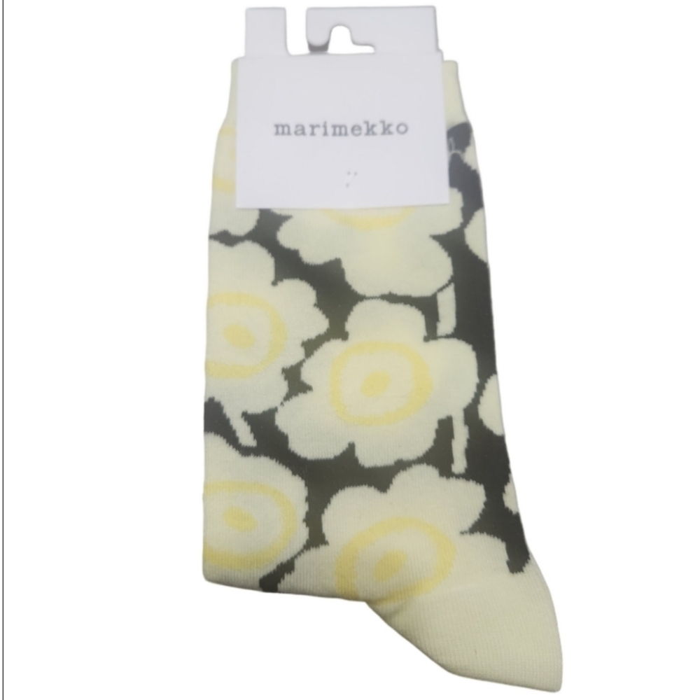 Marimekko Unikko Linjaus Ladies Socks - Picture 2 of 3